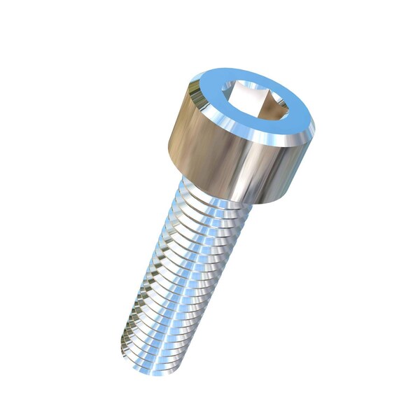 Allied Titanium M8-1.25 Socket Head Cap Screw, Socket, Plain Titanium, 30 mm Length 0017220 - main